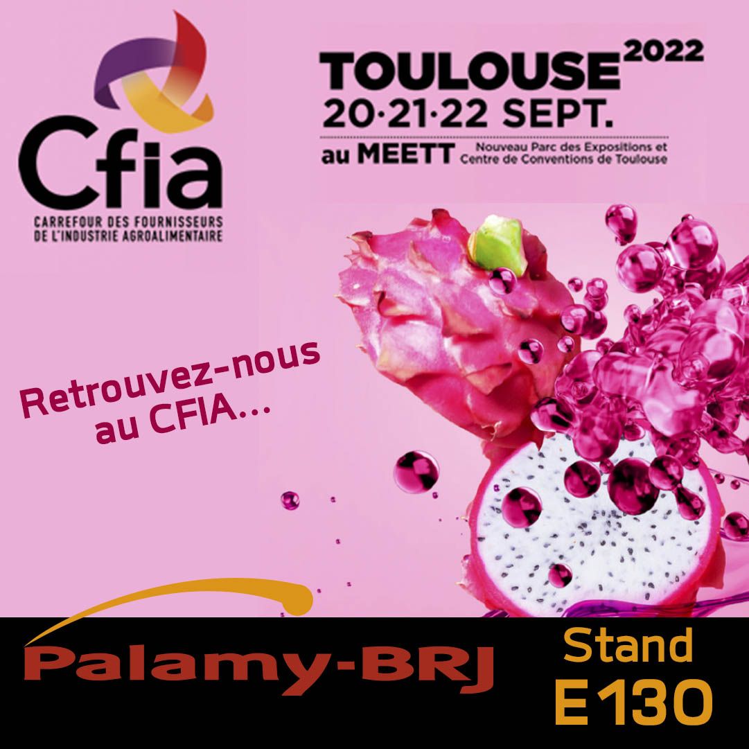 Palamy et BRJ exposent au salon CFIA de Rennes 